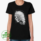 Женская футболка органик