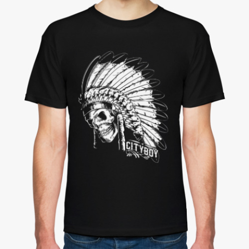 Футболка с принтом Череп