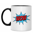 Кружка двухцветная