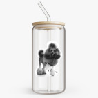 Банка с бамбуковой крышкой