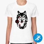 Женская спортивная футболка