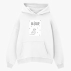 Толстовка худи оверсайз