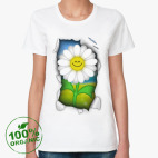 Женская футболка органик