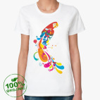 Женская футболка органик