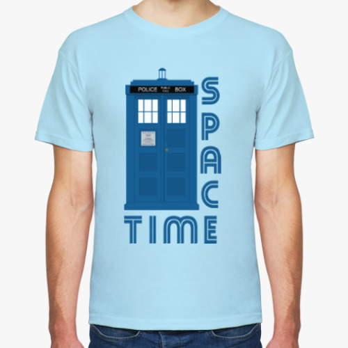 Футболка с принтом TARDIS - Doctor Who