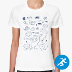 Женская спортивная футболка