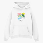 Толстовка худи оверсайз