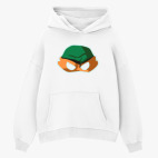 Толстовка худи оверсайз