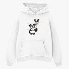 Толстовка худи оверсайз