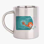 Кружка металлическая