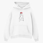 Толстовка худи оверсайз