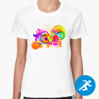 Женская спортивная футболка