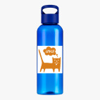 Прозрачная спортивная бутылка