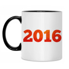 Кружка двухцветная