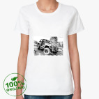 Женская футболка органик