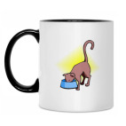 Кружка двухцветная