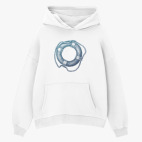 Толстовка худи оверсайз