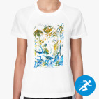 Женская спортивная футболка