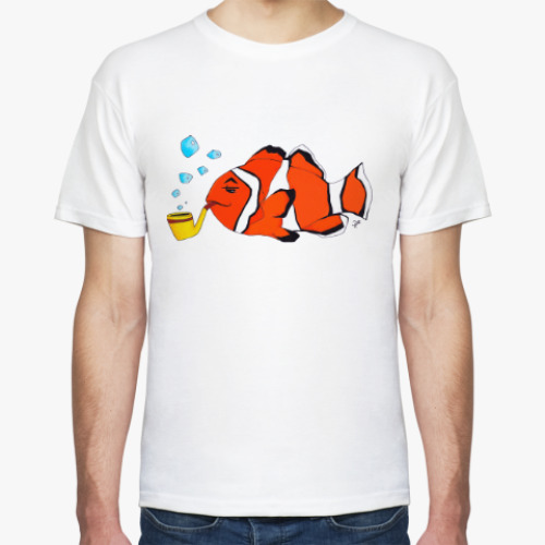 Футболка Рыба-клоун с трубкой
