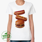 Женская футболка органик