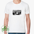 Мужская футболка органик