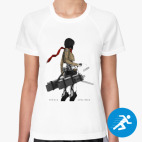 Женская спортивная футболка