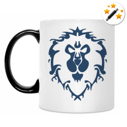 Кружка-хамелеон с принтом Alliance