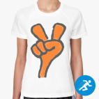 Женская спортивная футболка