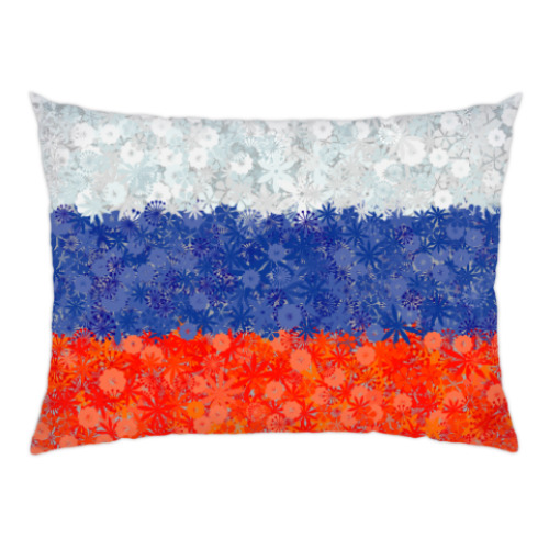 Подушка с принтом Флаг России