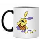 Кружка двухцветная