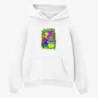 Толстовка худи оверсайз