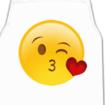 Emoji Смайл: Воздушный Поцелуй