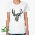 Женская футболка органик