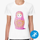 Женская спортивная футболка