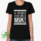 Женская футболка органик