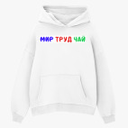 Толстовка худи оверсайз