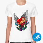 Женская спортивная футболка