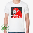 Мужская футболка органик