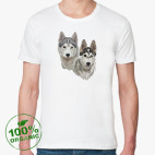 Мужская футболка органик