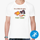 Мужская спортивная футболка