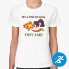 Женская спортивная футболка