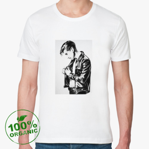 Футболка из органик-хлопка с принтом Alex Turner
