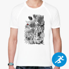 Мужская спортивная футболка