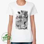 Женская футболка органик