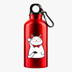 Металлическая бутылка 400 мл UV-DTF