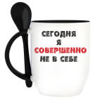 Кружка с ложкой