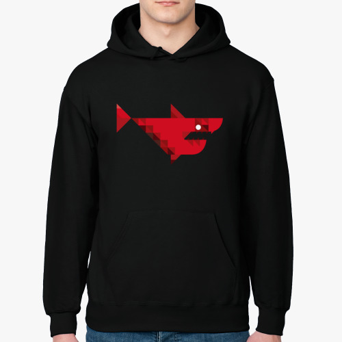 Толстовка худи акула (shark)