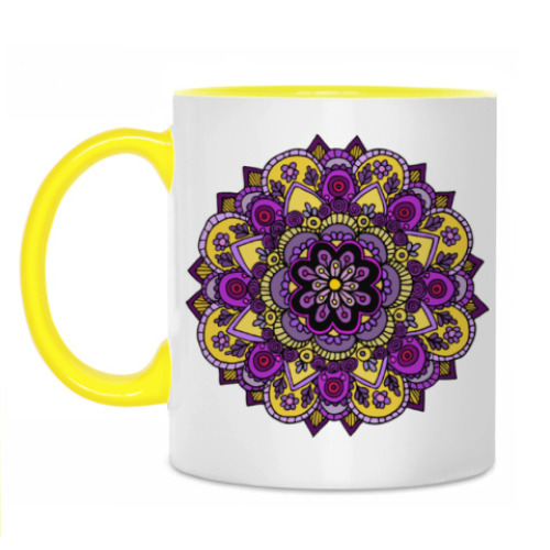 Кружка с принтом Узорчики