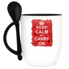 Кружка с ложкой