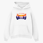 Толстовка худи оверсайз